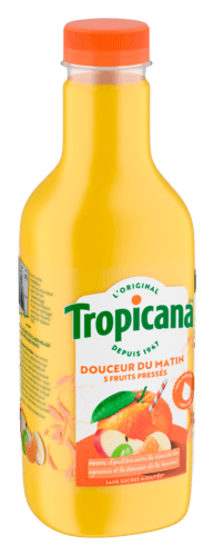 Pur Jus Frais Refrigere Douceur du Matin Tropicana