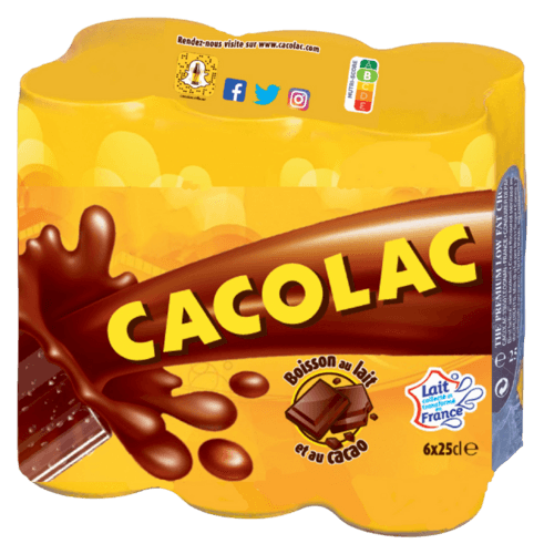 Boisson au Lait et Cacao Cacolac