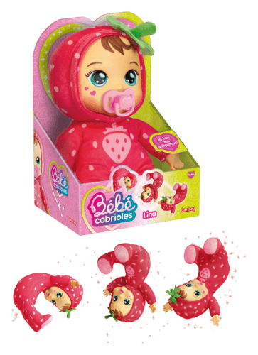 Bébé Cabrioles Lina la Fraise