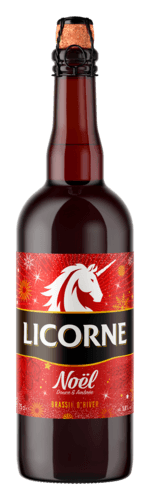 Biere Brassin D'hiver Licorne Noel 5,8°