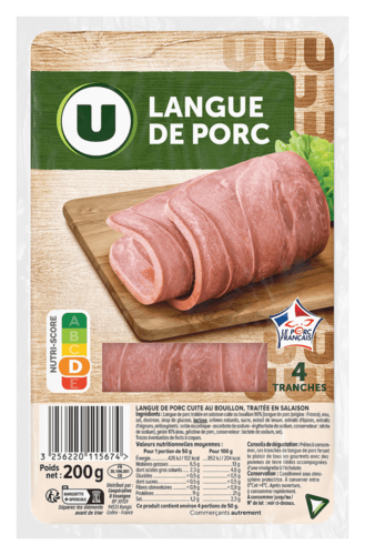 Langue de Porc U