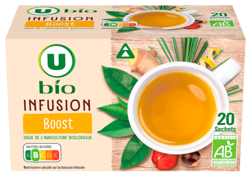 Infusion Boost Citron Gingembre U Bio