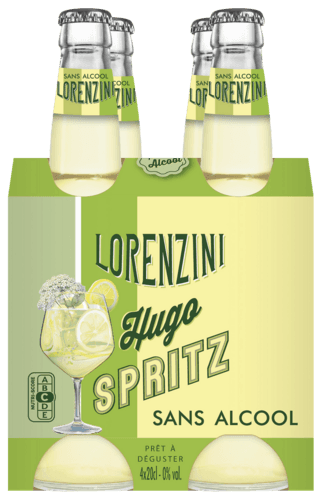 Mocktail Sans Alcool Hugo Spritz Lorenzini U