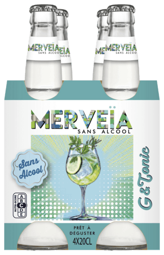 Mocktail Sans Alcool G & Tonic Merveia