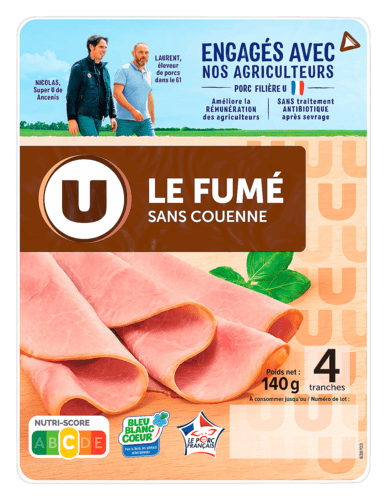 Jambon Superieur Fume Sans Couenne U