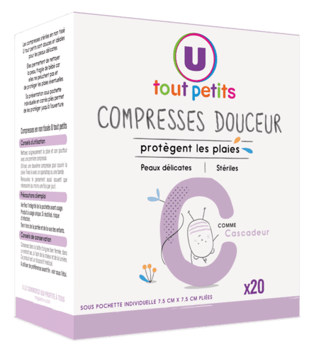Compresses Douceur Steriles U Tout Petits