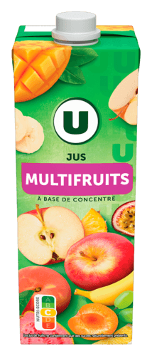 Jus Multifruits A Base de Concentre U