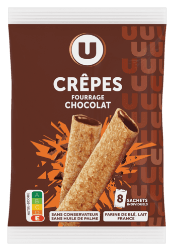 Crepes Fourrage Chocolat U