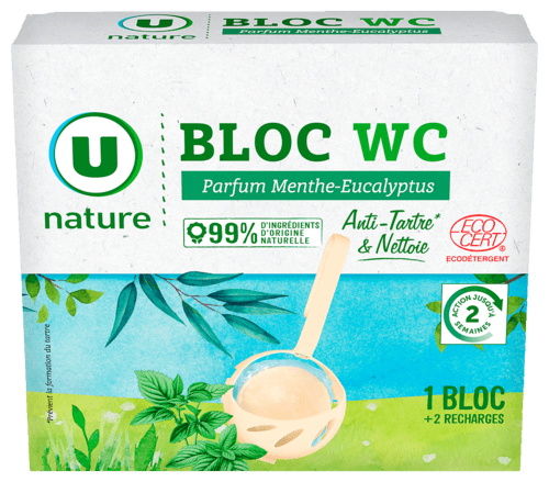 Bloc Wc Menthe Eucalyptus U Nature