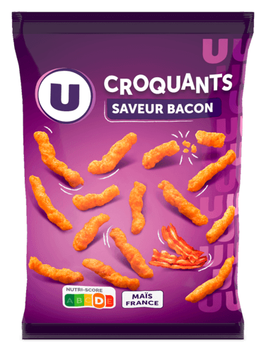 Croquants Saveur Bacon U