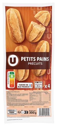 Petits Pains Precuits U