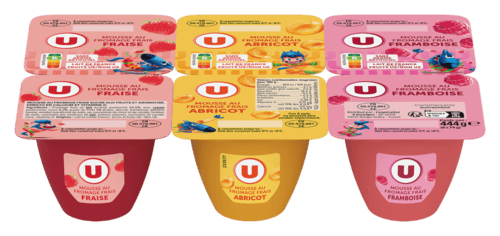 Mousse au Fromage Frais aux Fruits U Mat & Lou