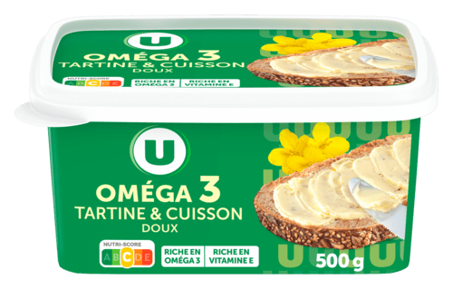 Tartine et Cuisson Doux Omega 3 54% Mg U