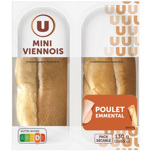 Sandwich Mini Viennois Poulet U