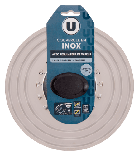 Couvercle Inox U
