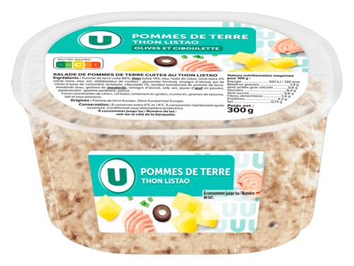 Salade de Pommes de Terre au Thon Listao U