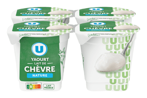 Yaourt au Lait de Chevre Nature U