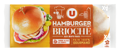 Pains Brioches pour Hamburger U