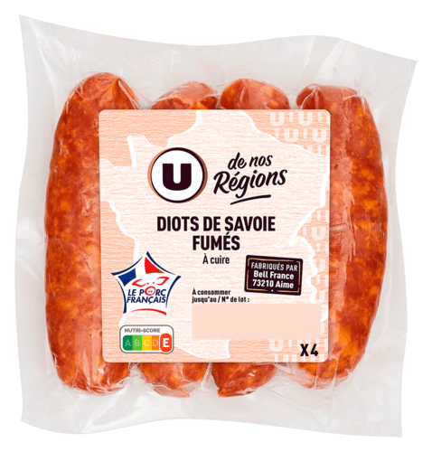Diots de Savoie Fumes U de Nos Regions