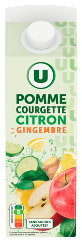 Boisson Pomme Courgette Citron Gingembre U