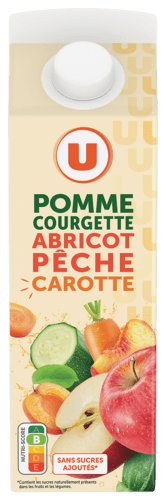 Boisson Pomme Courgette Abricot Peche Carotte U