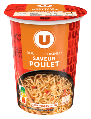 Nouilles Cuisinees Saveur Poulet U