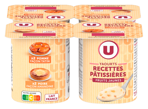 Yaourts Recettes Patissieres Fruits Jaunes U