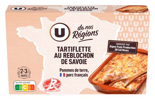 Tartiflette au Reblochon de Savoie U de Nos Regions