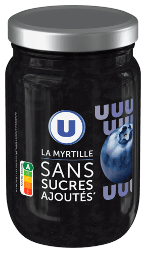 La Myrtille Sans Sucres Ajoute U