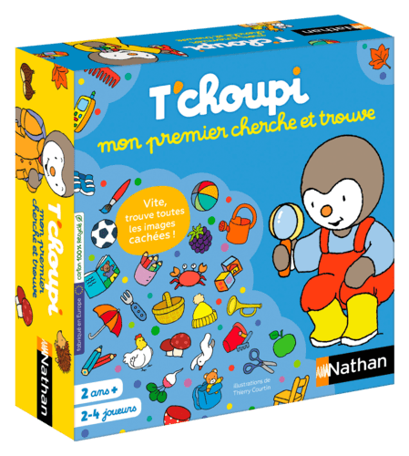T'choupi Mon Premier Cherche et Trouve ou Mon Coffret 7 Jeux