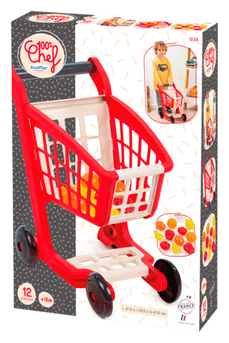 Chariot de Supermarché Garni