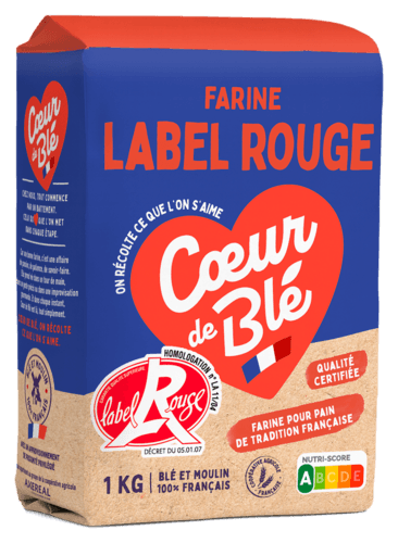 Farine de Ble Label Rouge T65 Cœur de Ble