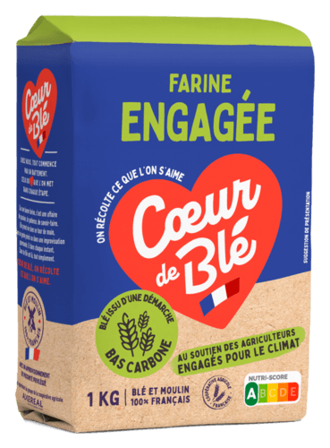 Farine de Ble Engagee Coeur de Ble