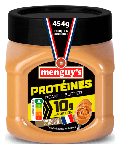 Beurre de Cacahuete Proteines Menguy's