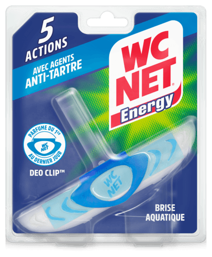 Bloc Wc Anti-Tartre 5 Actions Brise Aquatique Wc Net Energy