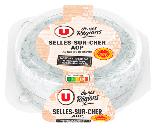 Selles sur Cher Aop au Lait Cru de Chevre U de Nos Regions