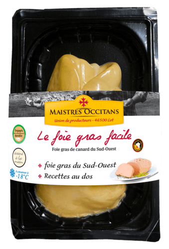 Foie Gras de Canard du Sud-Ouest Surgelé Maistres Occitans