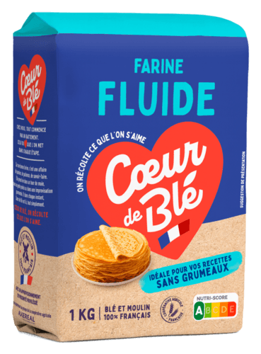 Farine de Ble Fluide pour Recettes Sans Grumeaux Coeur de Ble