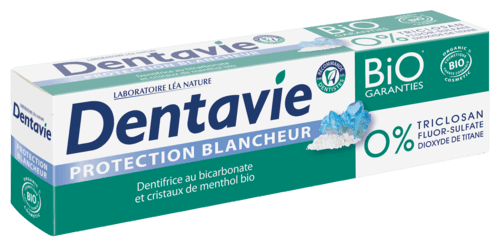Dentifrice Protection Blancheur Bio Dentavie