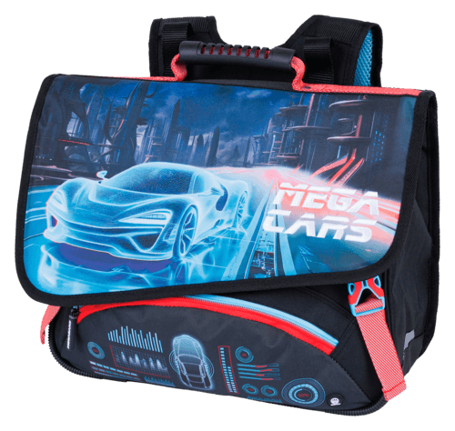 Cartable Megacars Megabikes 38cm