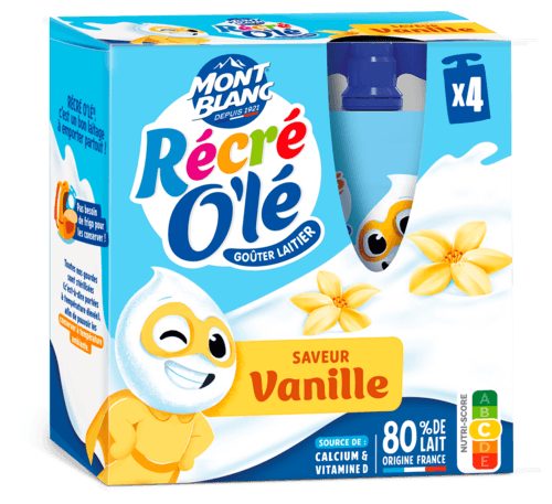 Gouter Laitier Saveur Vanille Recre O'le