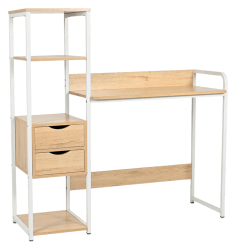 Bureau 2 Tiroirs/1 Colonne