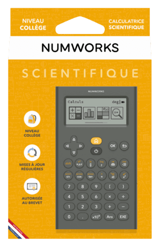 Calculatrice Scientifique Numworks