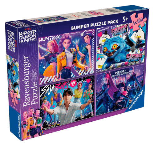 Coffret 4 Puzzles de 100 Pieces Ravensburger