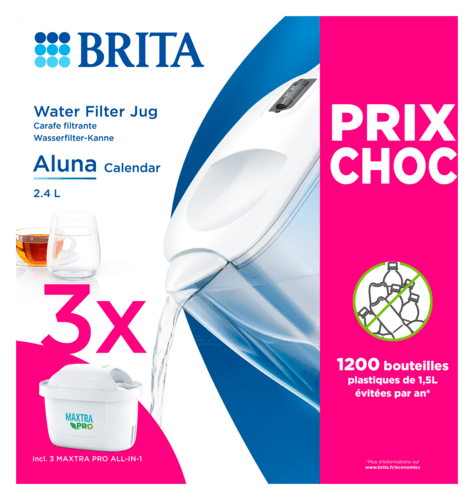 Carafe Filtrante Aluna Calendar Brita