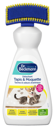 Brosse Detachante Tapis et Moquettes Taches et Odeurs D'animaux Dr Beckmann