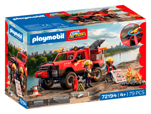 Pick Up de Pompiers & 2 Personnages