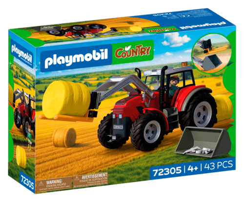 Tracteur Fourche A Paille