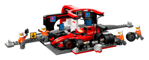 Arret au Stand de F1® Avec Voiture Ferrari