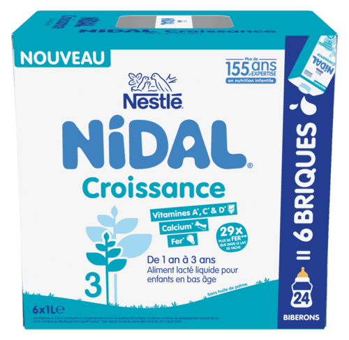 Lait Infantile Croissance 3 Nidal